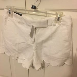 J Crew Scalloped Shorts